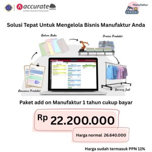 Harga add on manufaktur accurate online terbaru